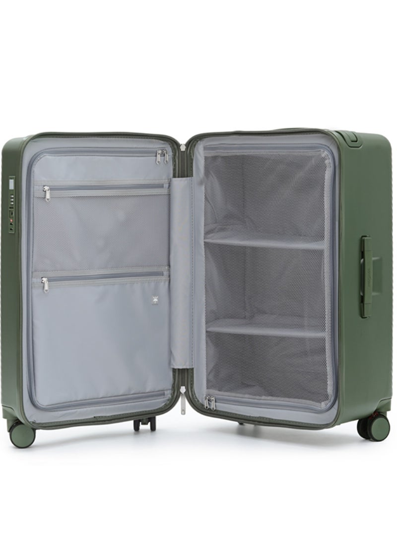 ABS mix PC Suitcase check in luggage 26 inch with Expandable with TSA travel case