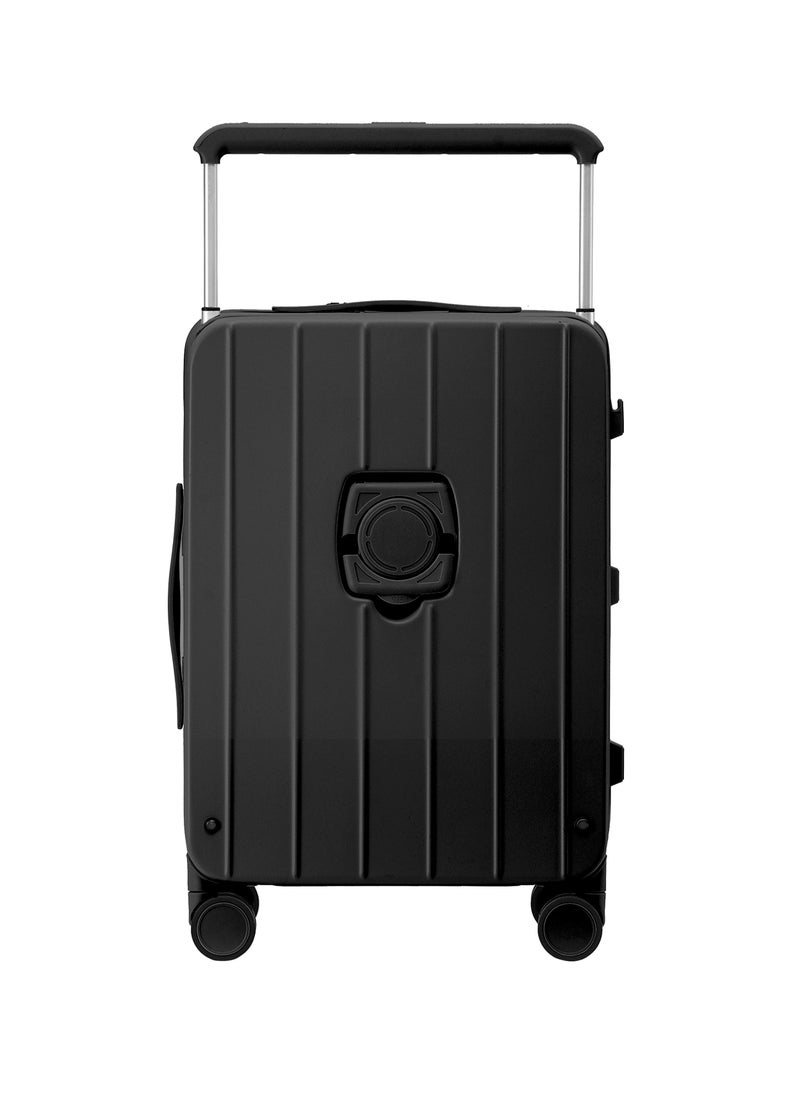 7615 black 22.5” Suitcase check in luggage with Expandable with TSA travel case YKK ZIPPER