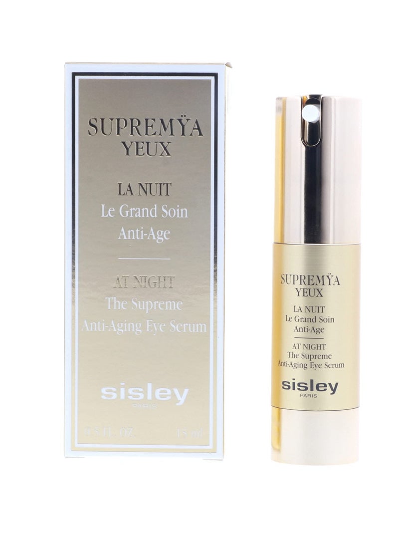 Sisley Supremya Eyes at Night The Supreme Anti-Aging Eye Serum, 0.52 Ounce