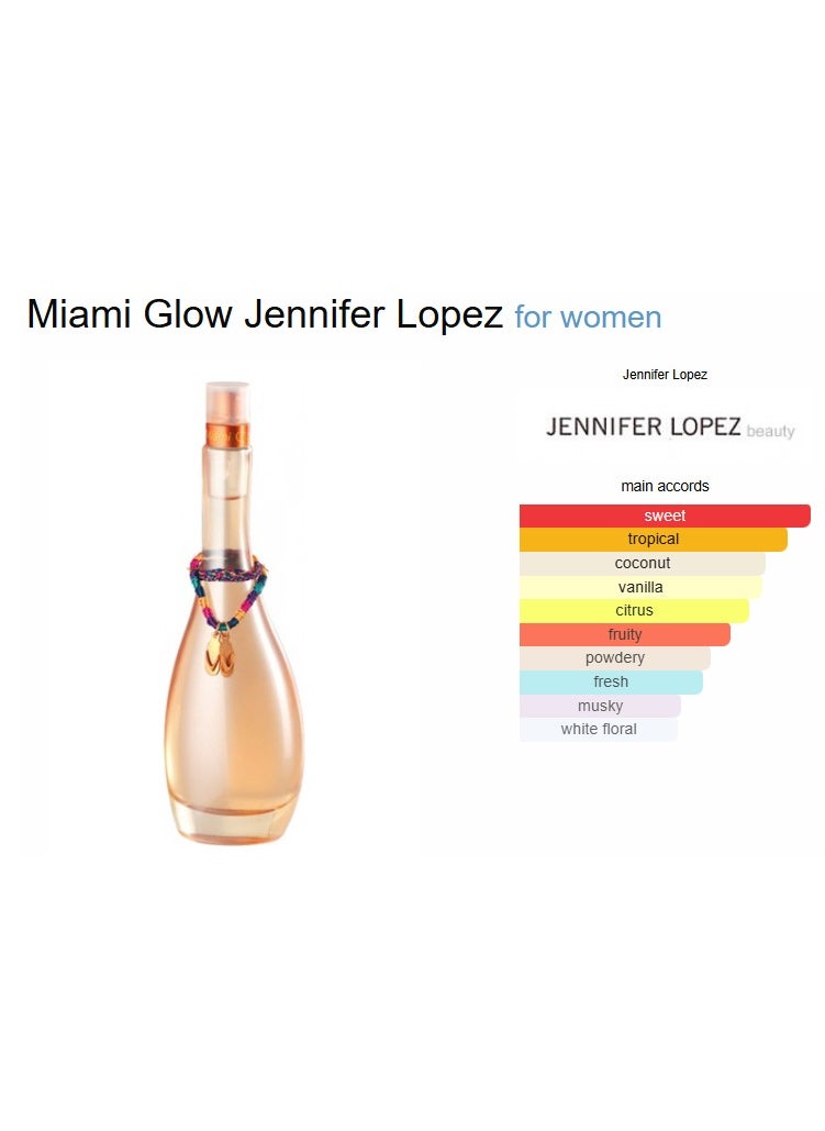 Miami Glow For Women EDT  100ml