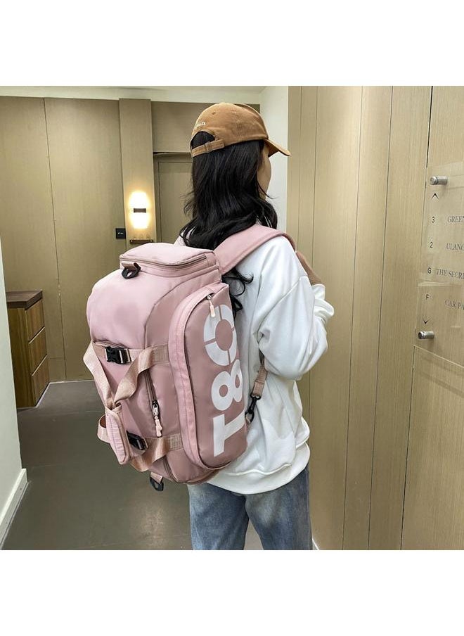 Gym Bag Women's Dry And Wet Separate Independent Shoe Storage Swimming Bag Short-distance Travel Bag Large Capacity Multi-use Sports Backpack
