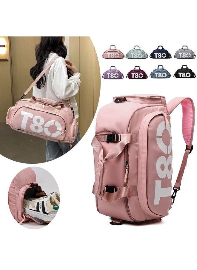 Gym Bag Women's Dry And Wet Separate Independent Shoe Storage Swimming Bag Short-distance Travel Bag Large Capacity Multi-use Sports Backpack