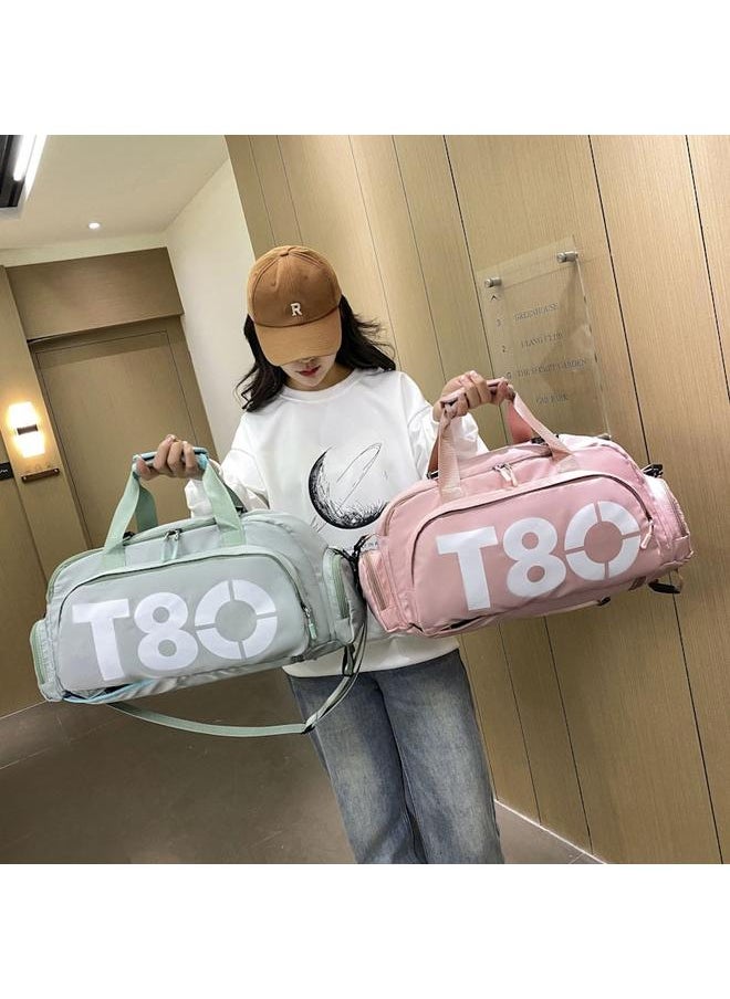 Gym Bag Women's Dry And Wet Separate Independent Shoe Storage Swimming Bag Short-distance Travel Bag Large Capacity Multi-use Sports Backpack