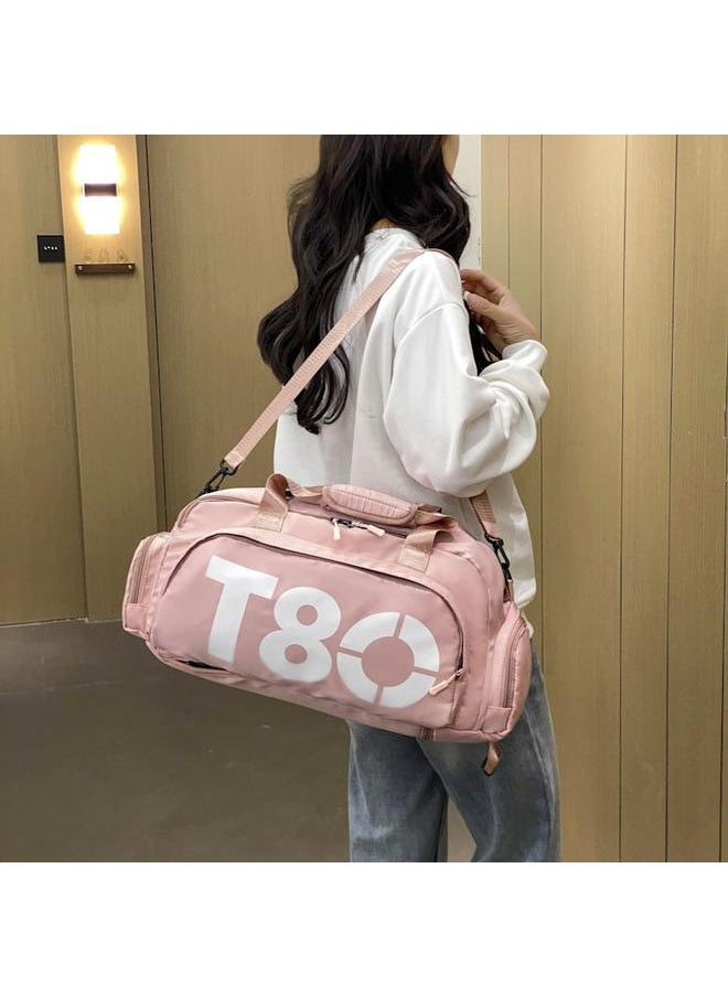 Gym Bag Women's Dry And Wet Separate Independent Shoe Storage Swimming Bag Short-distance Travel Bag Large Capacity Multi-use Sports Backpack