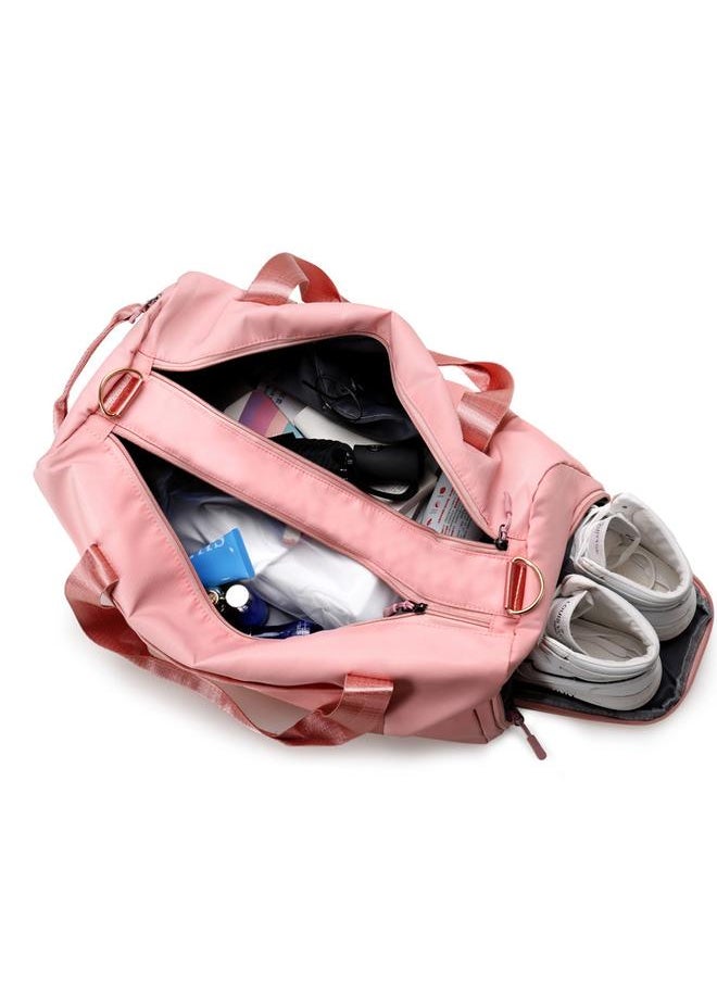 Travel Bag Dry And Wet Separation Sports Yoga Bag Fitness Bag Large Capacity Short-distance Travel Training LOGO