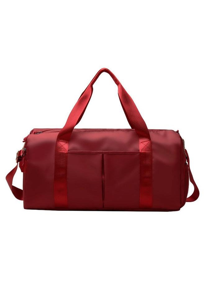 Travel Bag Dry And Wet Separation Sports Yoga Bag Fitness Bag Large Capacity Short-distance Travel Training LOGO