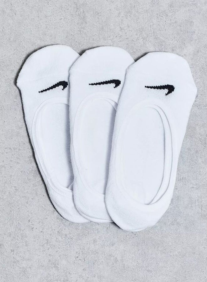 Pack Of 3 Dri-Fit Socks White