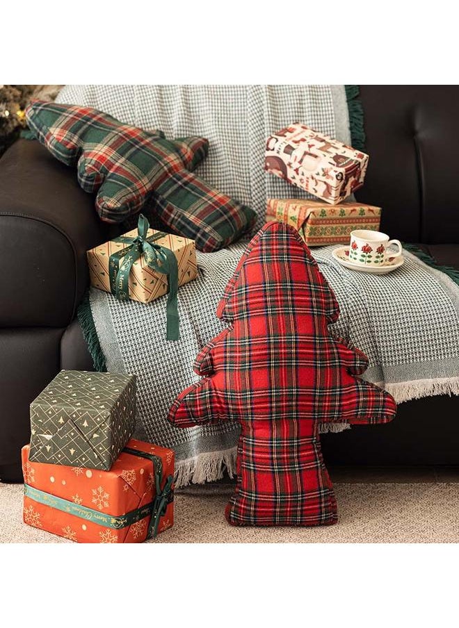 New Christmas Pillow Combination Shaped Pillow Cover With Core Pillow Holiday Shape Christmas Tree Doll