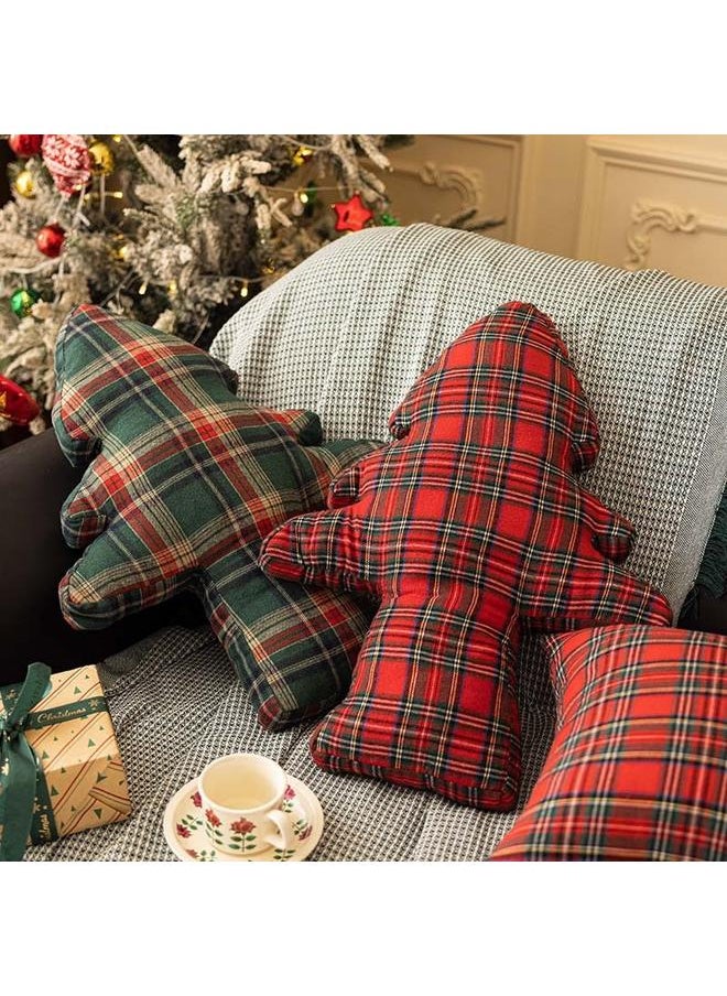 New Christmas Pillow Combination Shaped Pillow Cover With Core Pillow Holiday Shape Christmas Tree Doll