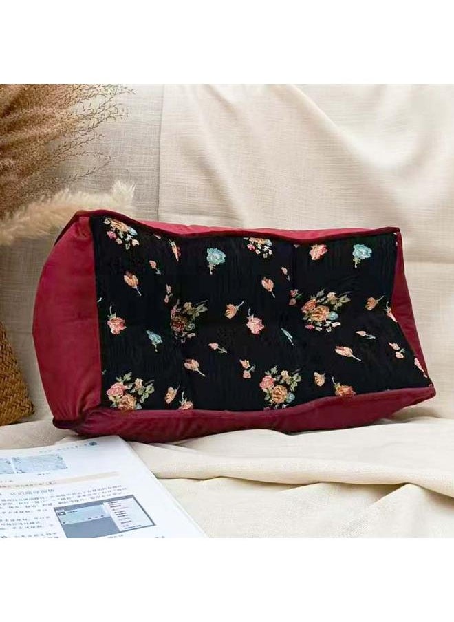 Waist Cushion Seat Cushion Sofa Shaped Fabric Bed Four Seasons Sleeping Office Waist Protection Backrest Cushion Sedentary Not Tired