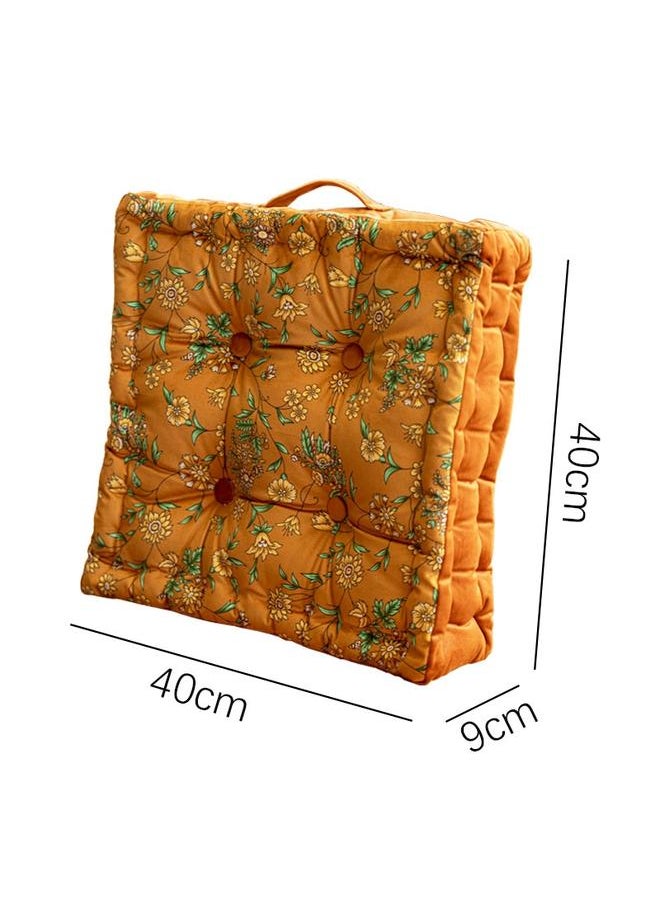 Autumn New Chair Cushion Soft Thickened Lazy Backrest American Dining Chair Cushion Home Thick Cushion