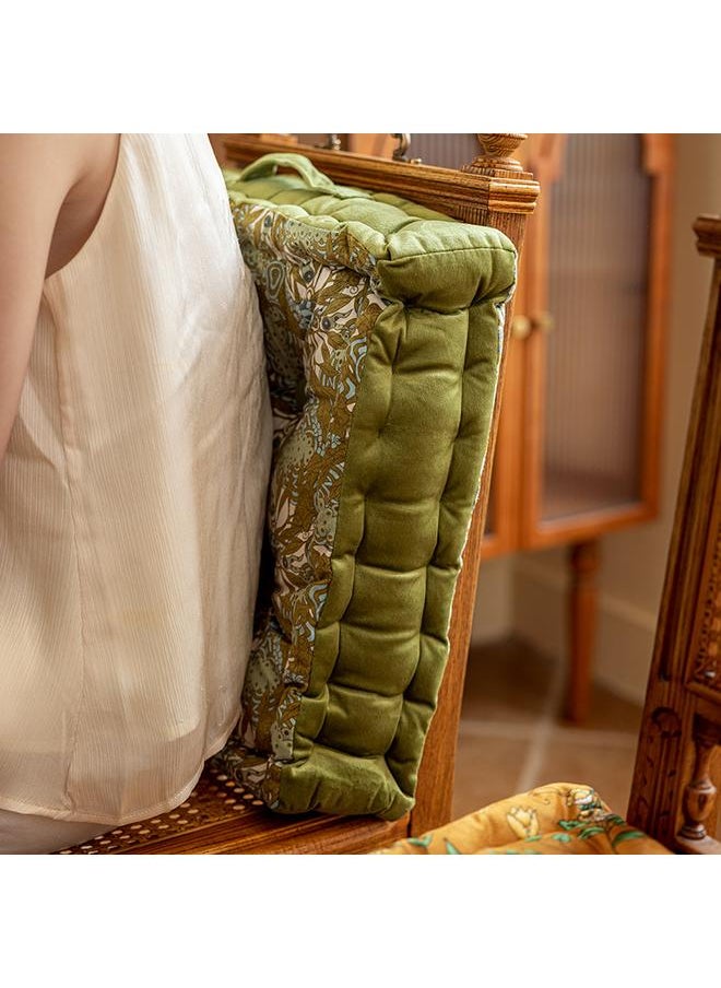 Autumn New Chair Cushion Soft Thickened Lazy Backrest American Dining Chair Cushion Home Thick Cushion