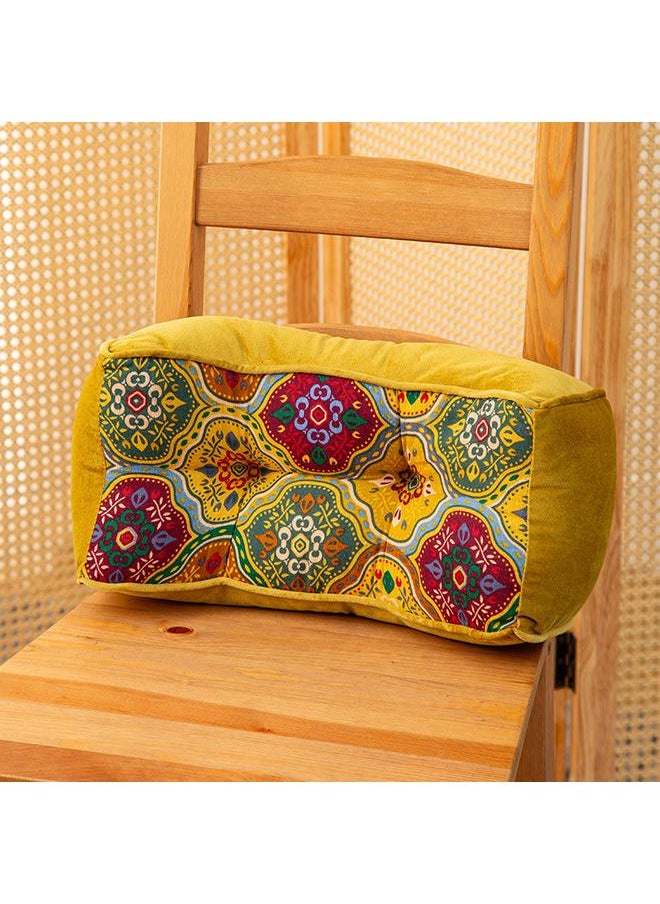 Waist Pillow Back Rectangular Waist Protection Back Cushion Sedentary Not Tired Stitching Special-shaped Pillow Pillow Personalized Core Pillow