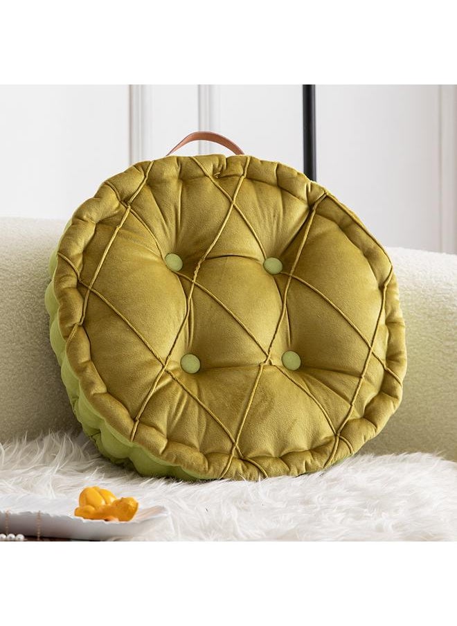 Dutch Velvet Dining Chair Cushion Solid Color Household Chair Cushion Four Seasons Universal Thickened Fabric Sofa Back Cushion