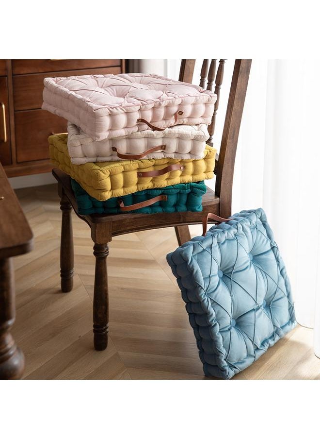 Dutch Velvet Dining Chair Cushion Solid Color Household Chair Cushion Four Seasons Universal Thickened Fabric Sofa Back Cushion