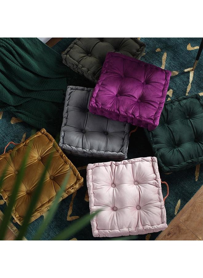 Four Seasons Universal Dutch Velvet Cushion Cushion Simple Nordic Dining Chair Cushion Bedroom Living Room Sofa Cushion Thickened Cushion