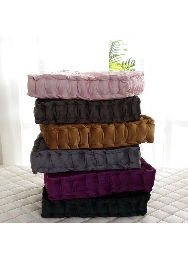 Four Seasons Universal Dutch Velvet Cushion Cushion Simple Nordic Dining Chair Cushion Bedroom Living Room Sofa Cushion Thickened Cushion