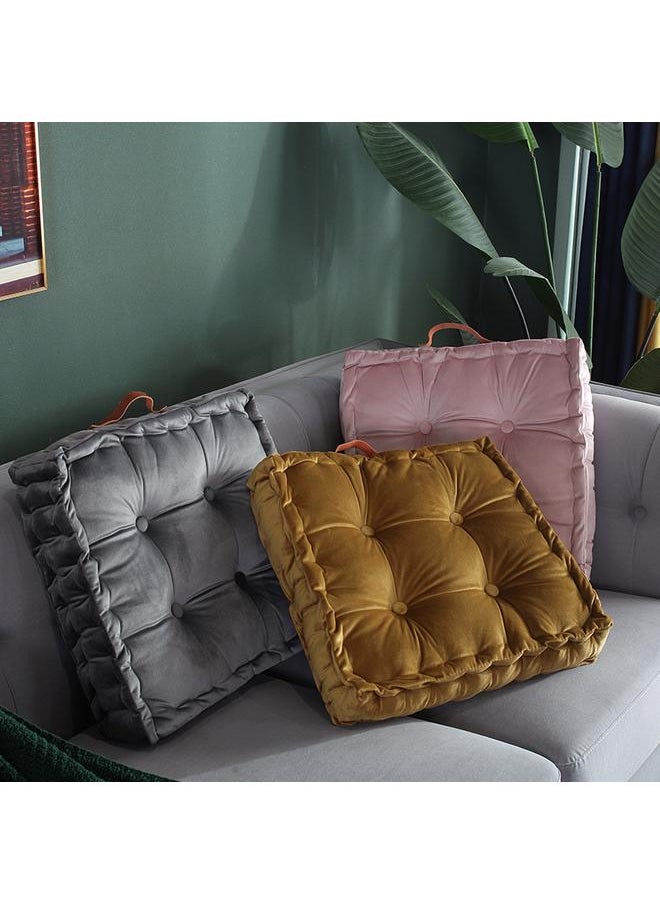 Four Seasons Universal Dutch Velvet Cushion Cushion Simple Nordic Dining Chair Cushion Bedroom Living Room Sofa Cushion Thickened Cushion