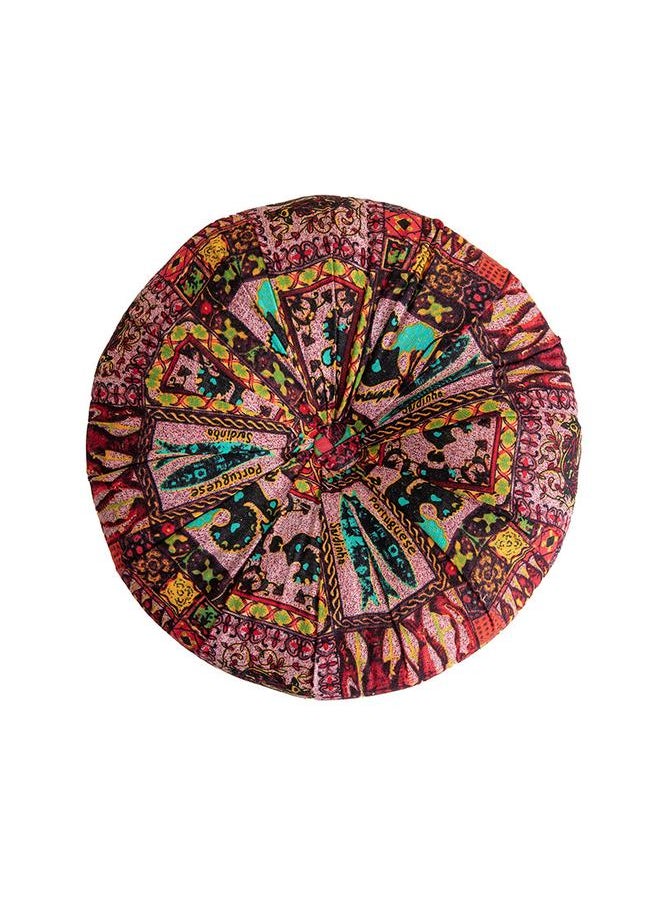 Round Pumpkin Sofa Pillow High-end Moroccan Decorative Pillow Home Waist Pillow Office Sedentary Car Waist Pillow