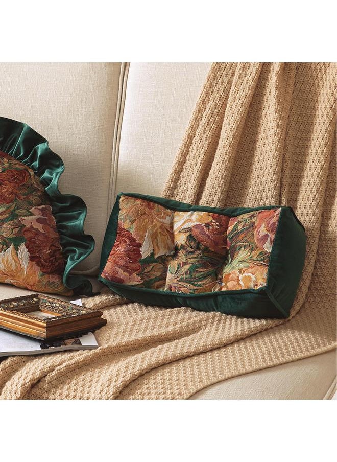 Creative Pillow Nordic Decorative Printing Home Bedroom Shaped Green Office Nap Sofa Cushion Waist Pillow