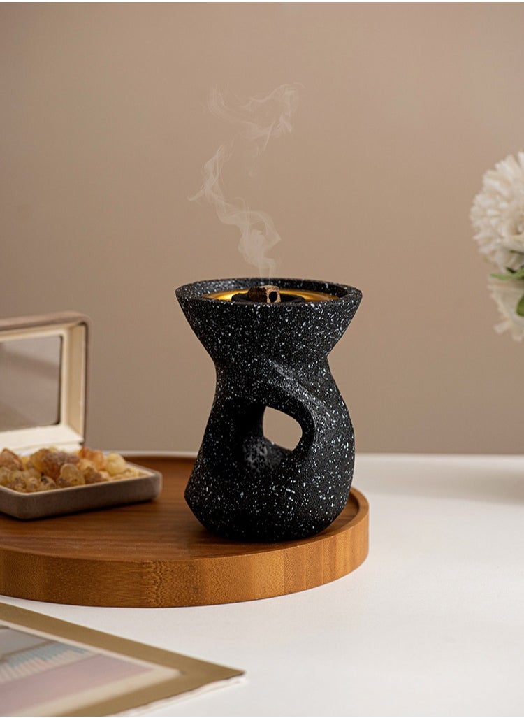 Incense burner Holder, home atmosphere decoration, modern design,8.5*11cm