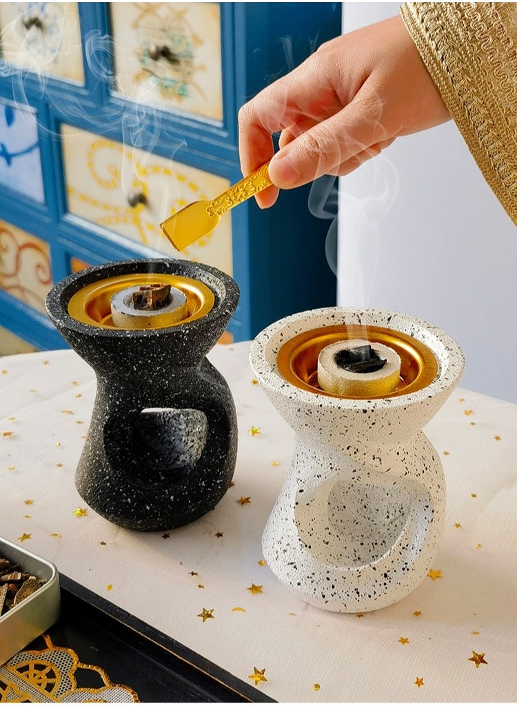Incense burner Holder, home atmosphere decoration, modern design,8.5*11cm