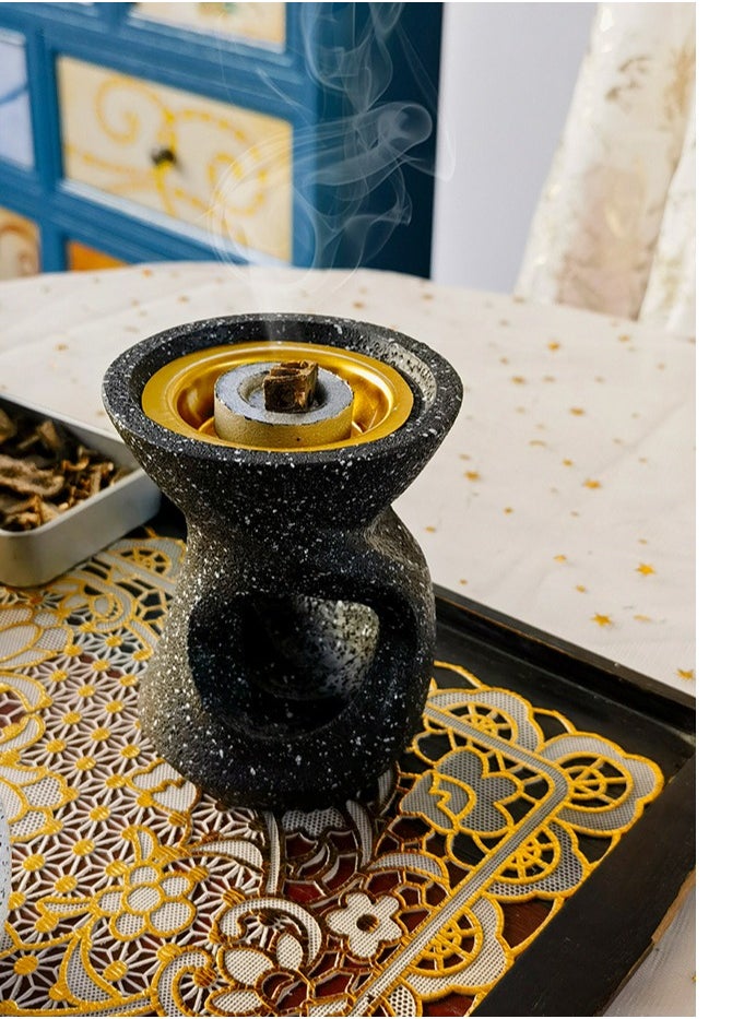 Incense burner Holder, home atmosphere decoration, modern design,8.5*11cm