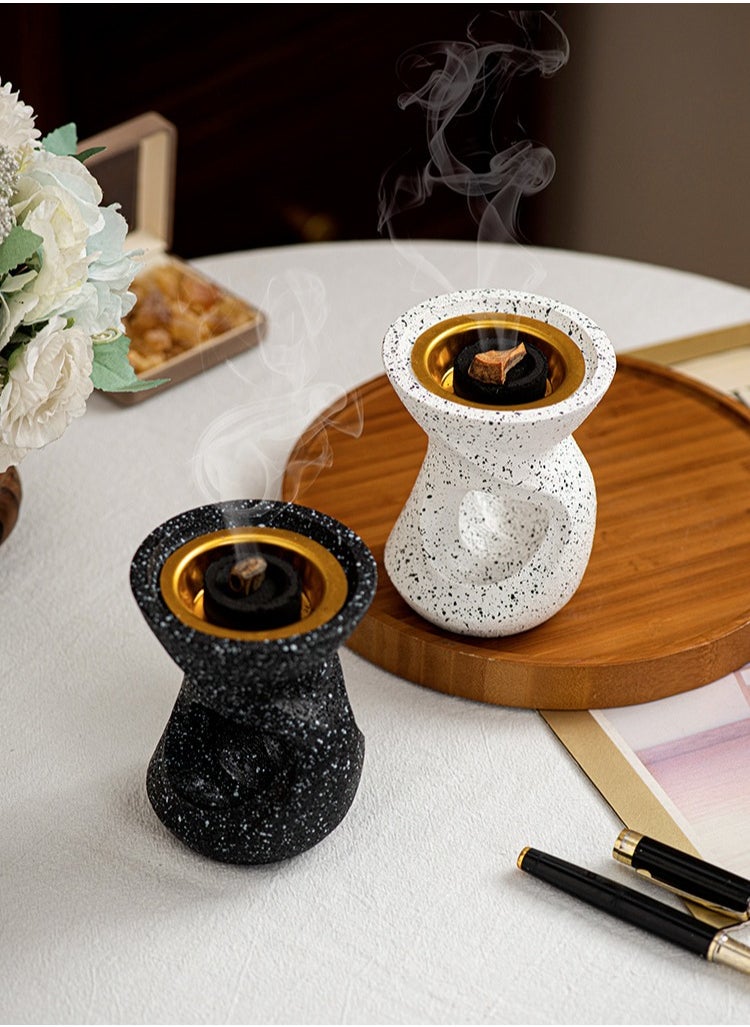Incense burner Holder, home atmosphere decoration, modern design,8.5*11cm