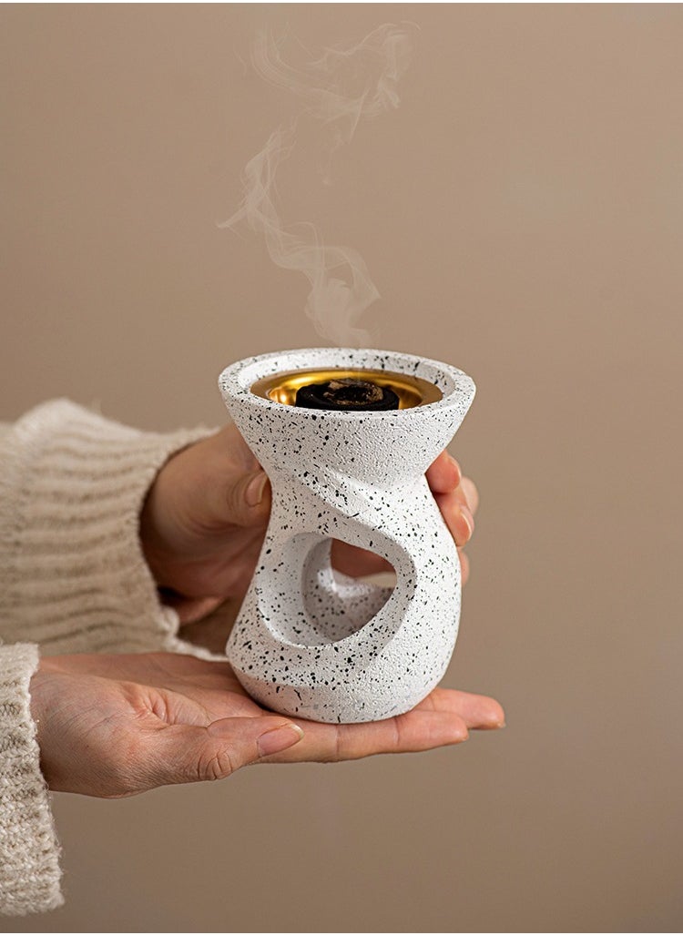 Incense burner Holder, home atmosphere decoration, modern design,8.5*11cm