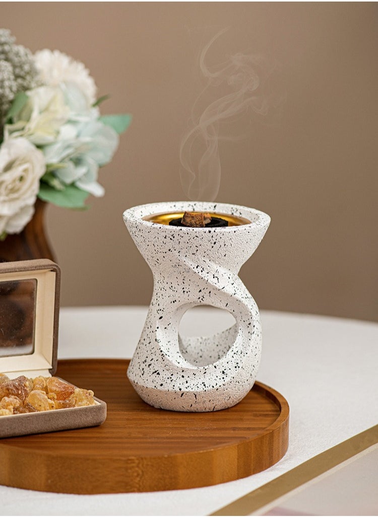 Incense burner Holder, home atmosphere decoration, modern design,8.5*11cm
