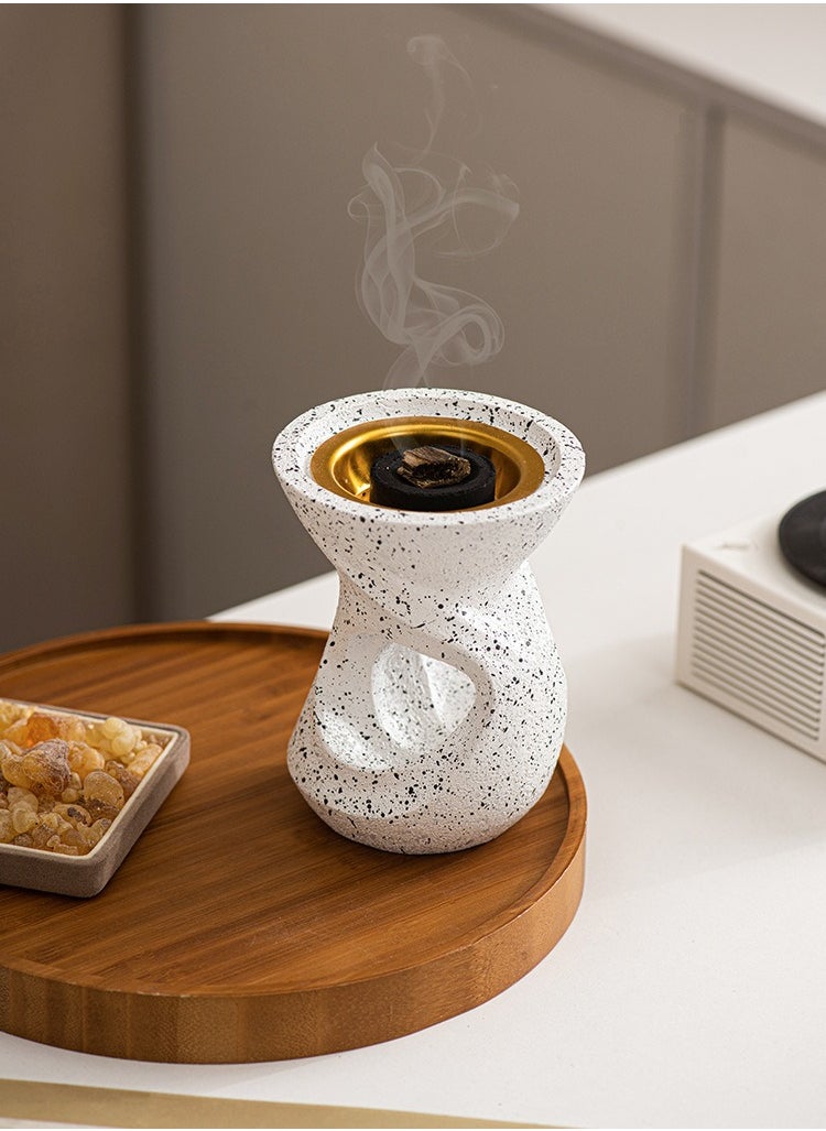 Incense burner Holder, home atmosphere decoration, modern design,8.5*11cm