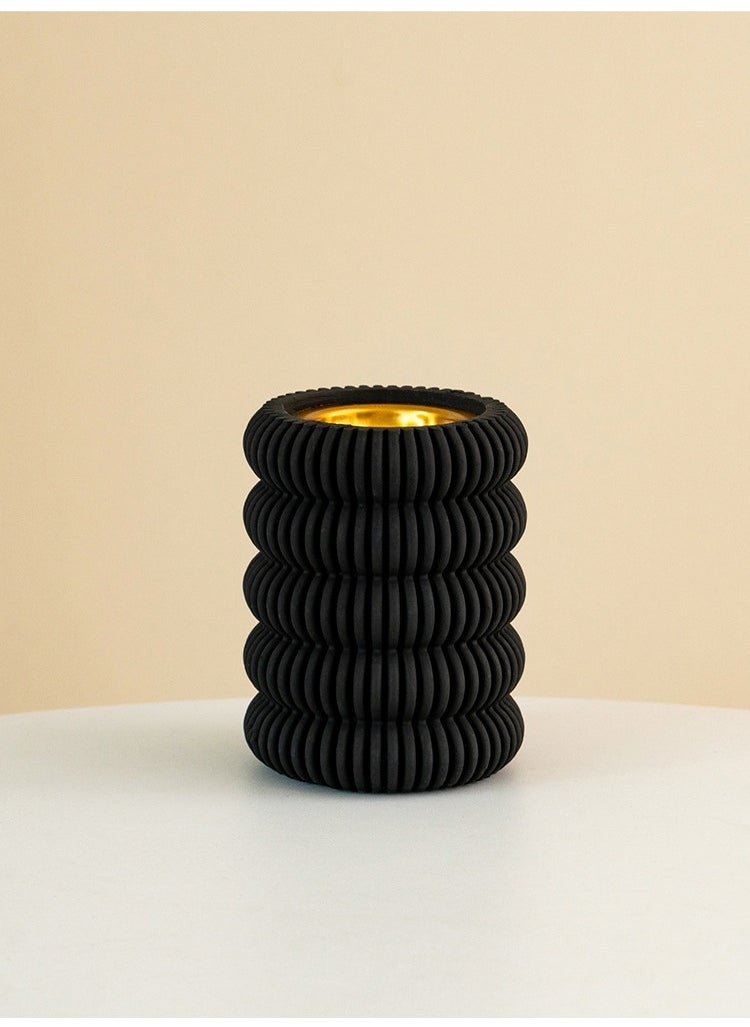 Incense burner Holder, home atmosphere decoration,Circular shape design，9.5*12cm