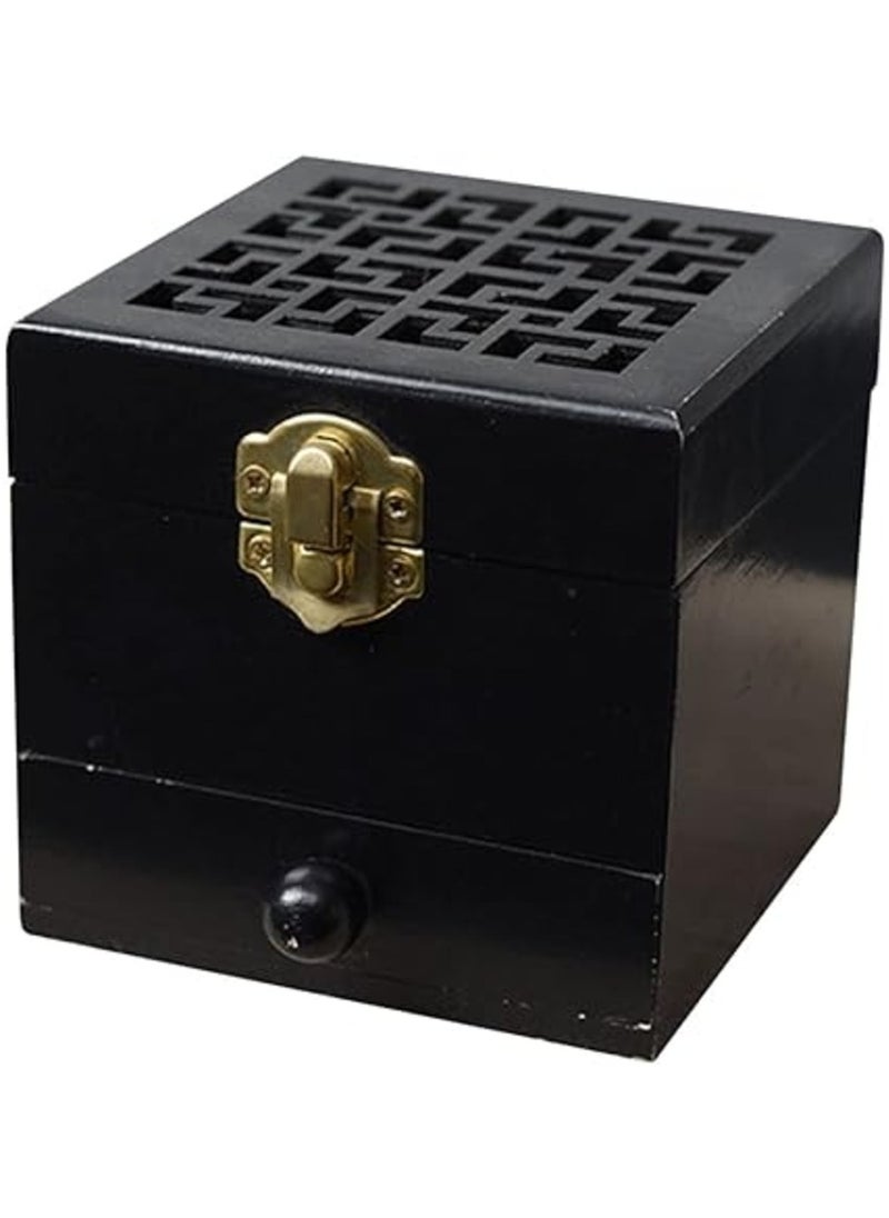 Wooden Aromatherapy Box Incense Burner