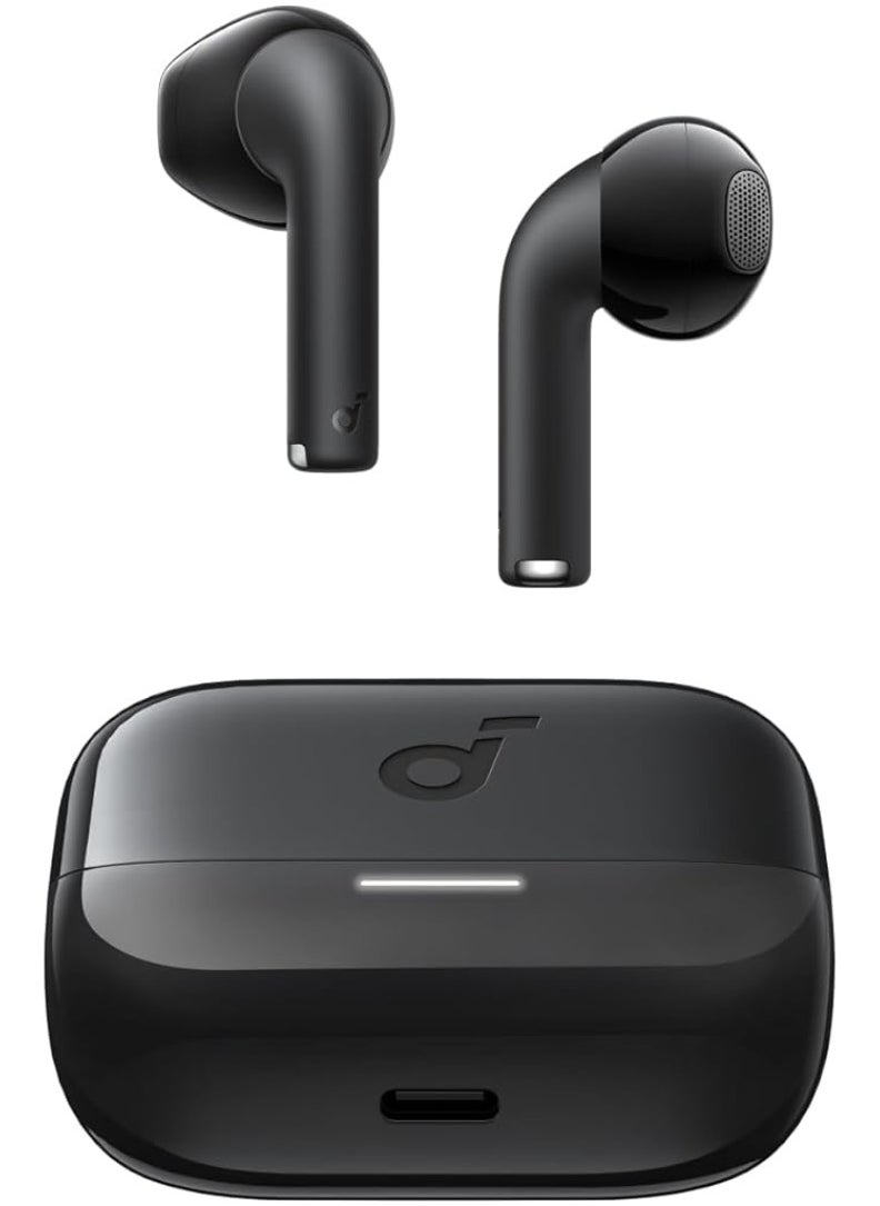 K20i, Semi-in-Ear Earbuds, Bluetooth Wireless, 36H Playtime, Fast Charge, Clear Sound, Comfortable Fit, ENC 2-Mic Clear Calls, Custom EQ, IPX5, Bluetooth 5.3, App Control (Black)