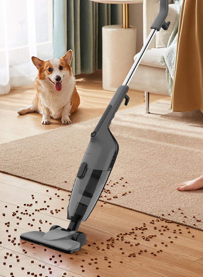 Portable Handheld Vacuum Cleaner – Powerful Suction, Lightweight & Cordless Design, Rechargeable Battery, High-Efficiency Filtration, Easy to Use for Home, Car, and Office Cleaning DX120C-Black 600 W DX120C Black