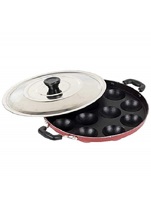 SEREE Combo2 Pcs Set of Crispy Dosa Tawa & Appam pan,Paniarakkal Pan,Paddu Maker,Ponganal Maker,paniyaram Pan, Cookware Set Cookware