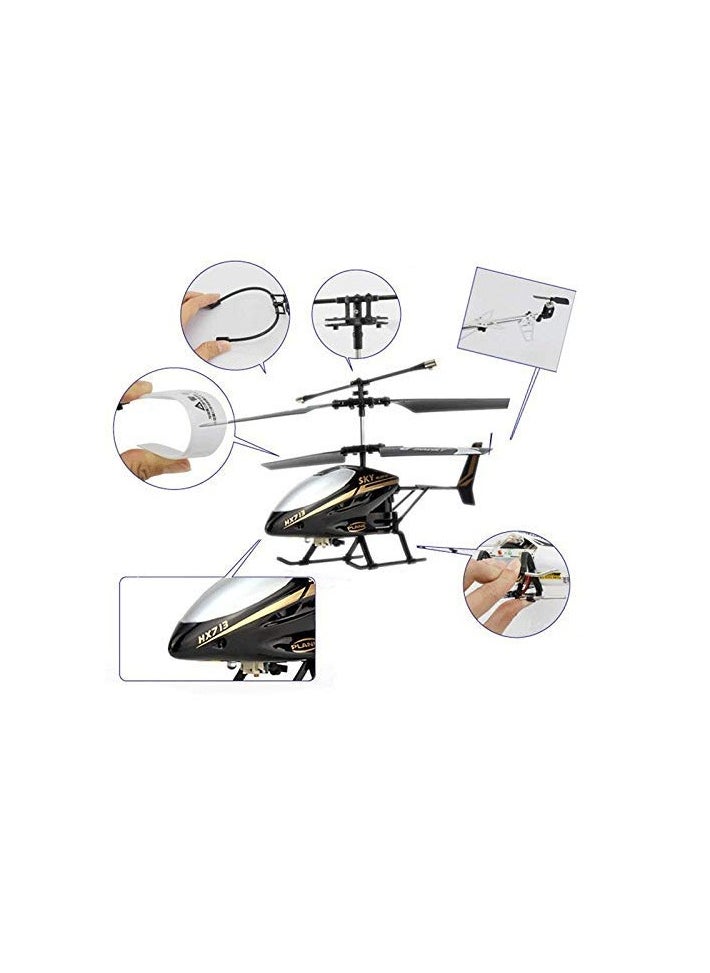HX713 2.5-Channel Tri-Band Infrared Remote Control Helicopter – Black