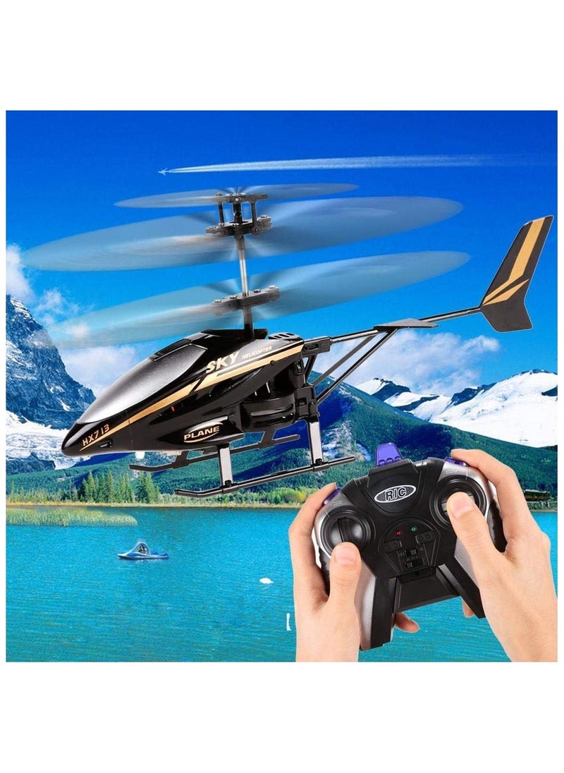 HX713 2.5-Channel Tri-Band Infrared Remote Control Helicopter – Black