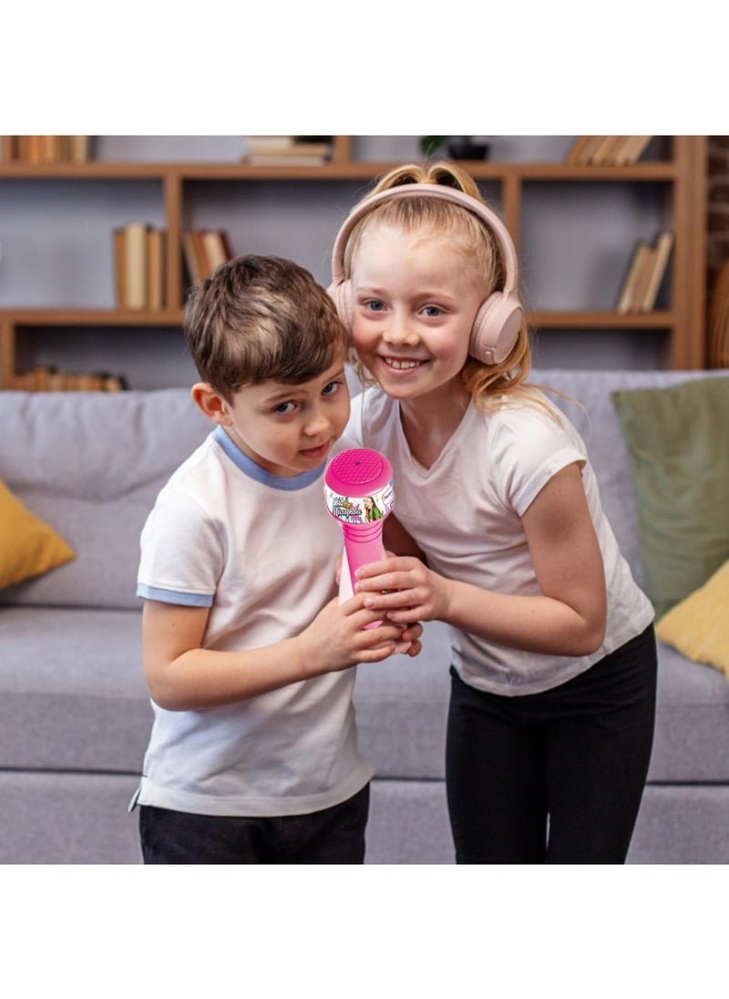 Kids Microphone Toy with Stand, Enhanced Connectivity for MP3, Mobile Phone, Karaoke Machine for Kids,Birthday Gift for Girls and Boys | Toy for Kids Ages 4, 5, 6, 7, 8+ Years Old (Blue)