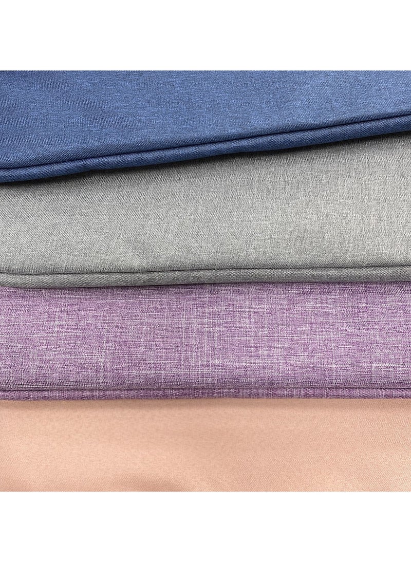 Strapless Laptop Sleeve,15.6 Inch Water Resistant Durable Computer Carrying Case,15.6 inch for HP, Dell, Acer Aspire, Asus Notebook, Laptop Protective Case with Pocket,Handle（Pink）