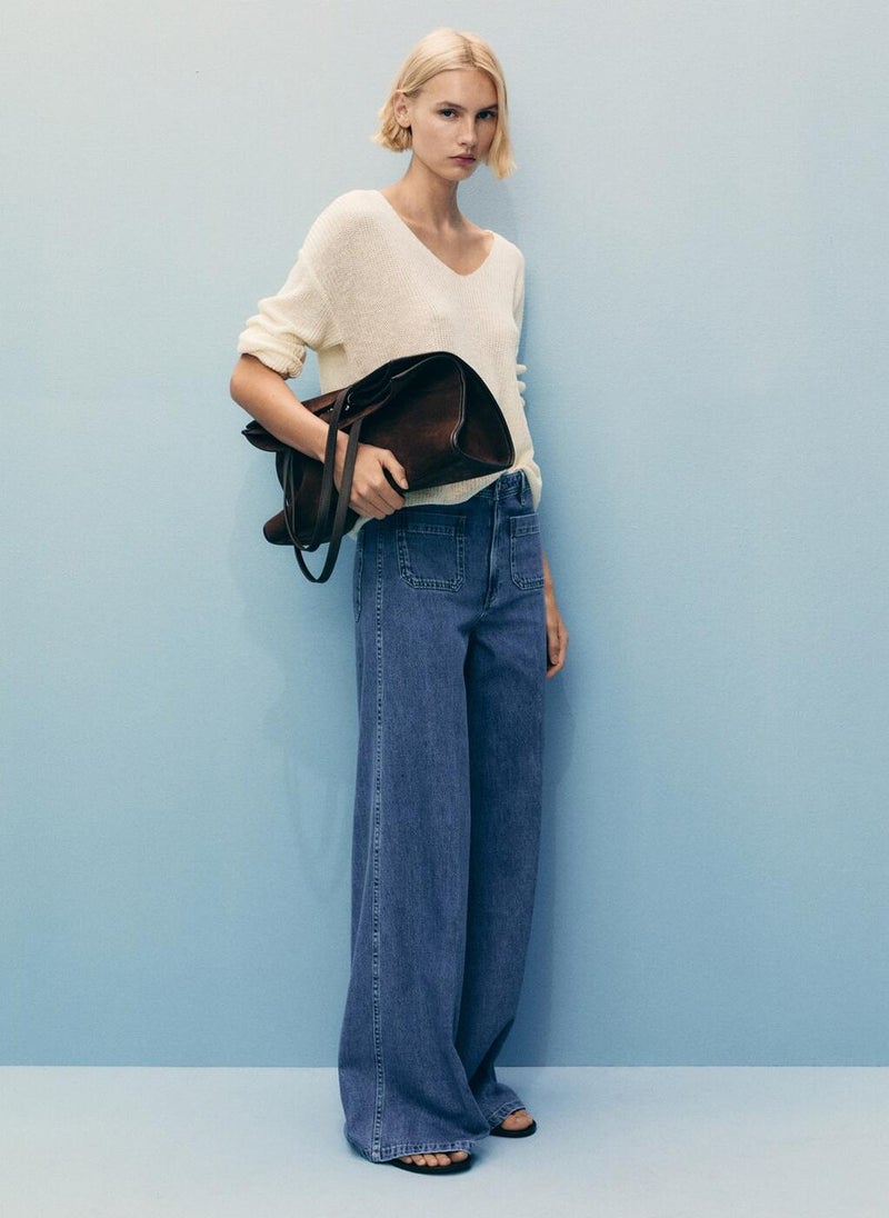 Wideleg With Pockets Jeans