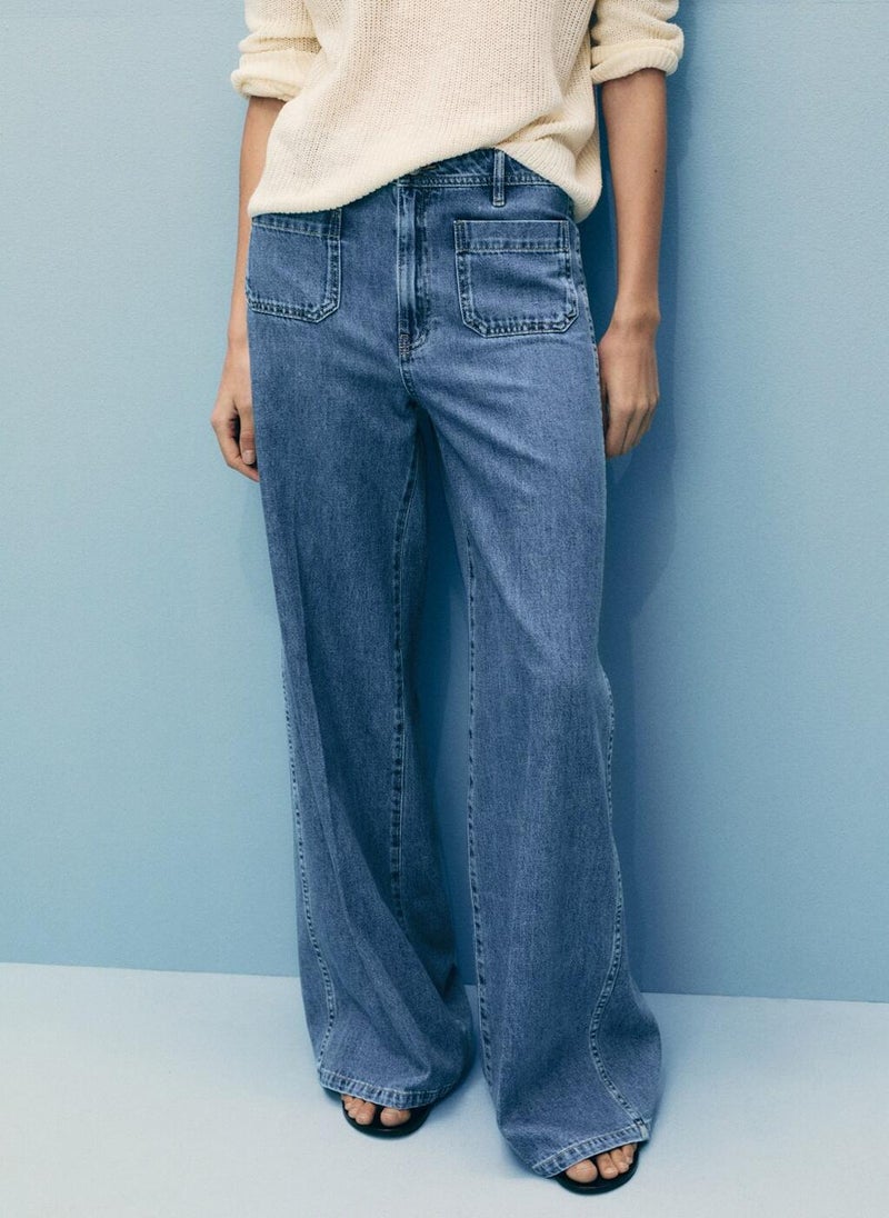 Wideleg With Pockets Jeans