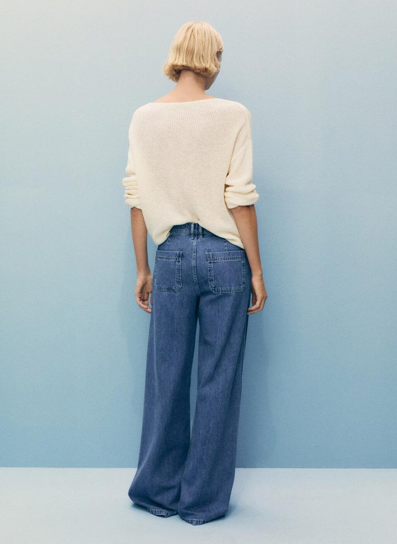 Wideleg With Pockets Jeans