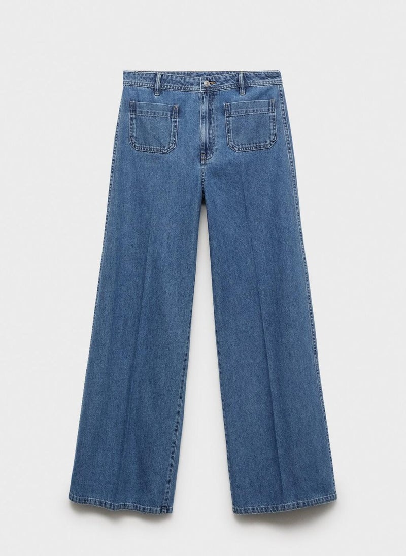 Wideleg With Pockets Jeans