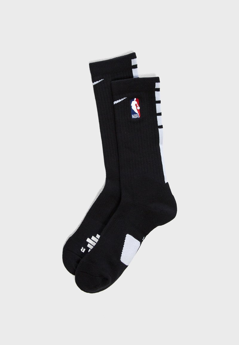 Nba Elite Crew Socks Black