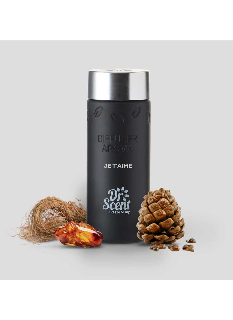Dr. Scent Breeze of Joy Aroma Oil | Made with Organic Ingredients | Ideal for Offices, Homes, Hotels & Spas - JE T'AIME 170ml, Soft