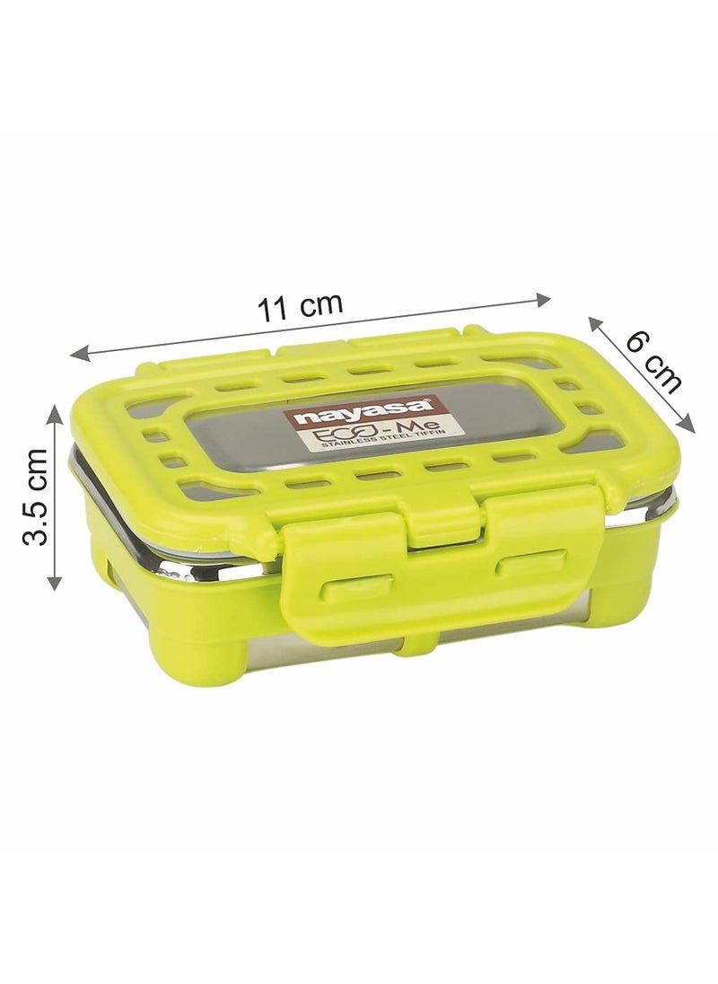 Nayasa Eco Me Chutney Box 160 ml - Set of 2 (Green)