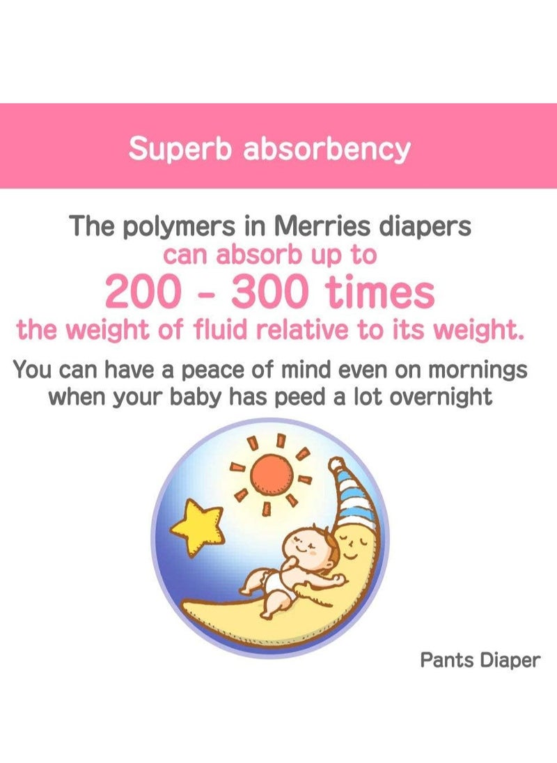 Merries Diapers Baby Diapers S 54 pcs 4-8 KG,Pack of 4
