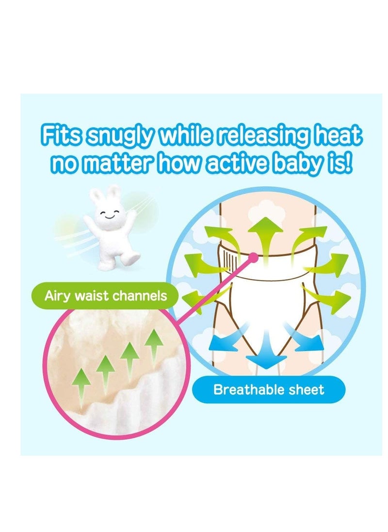 Merries Diapers Baby Diapers S 54 pcs 4-8 KG,Pack of 4