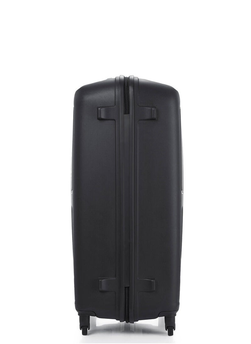 Ellipso Spinner 79 cm TSA Luggage Durable Hard Shell Suitcase Black travel trolly Bag